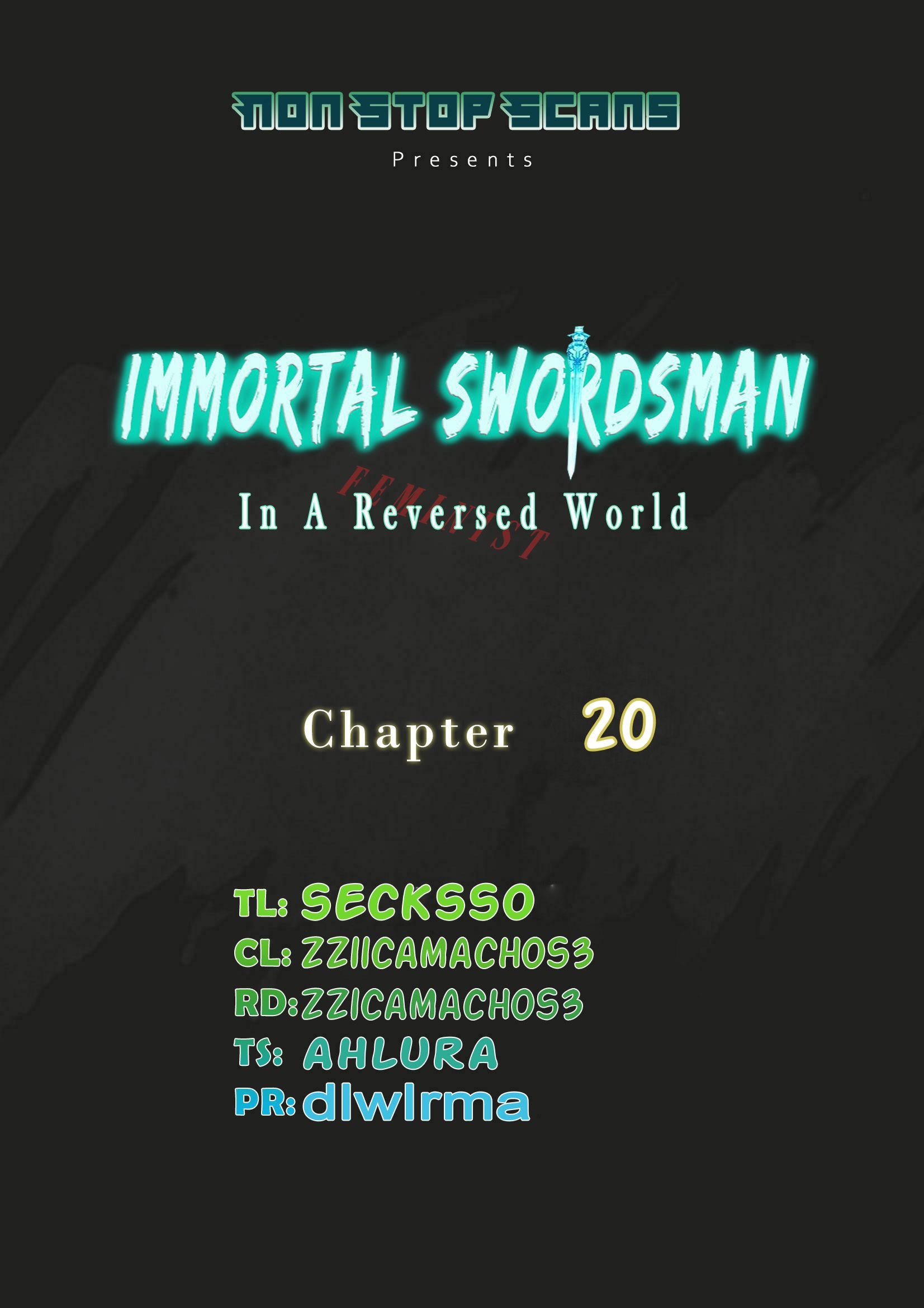 Immortal Swordsman in The Reverse World Chapter 20 1